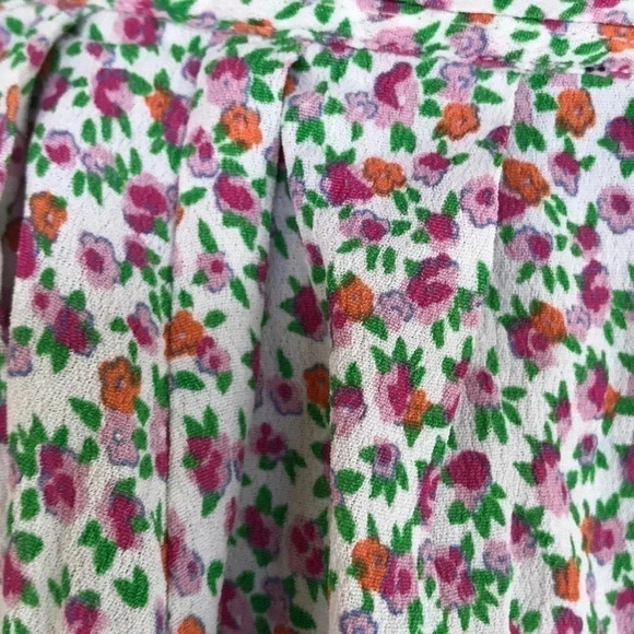 Topshop Ombré Floral Mini Print Skirt - Picture 6 of 8